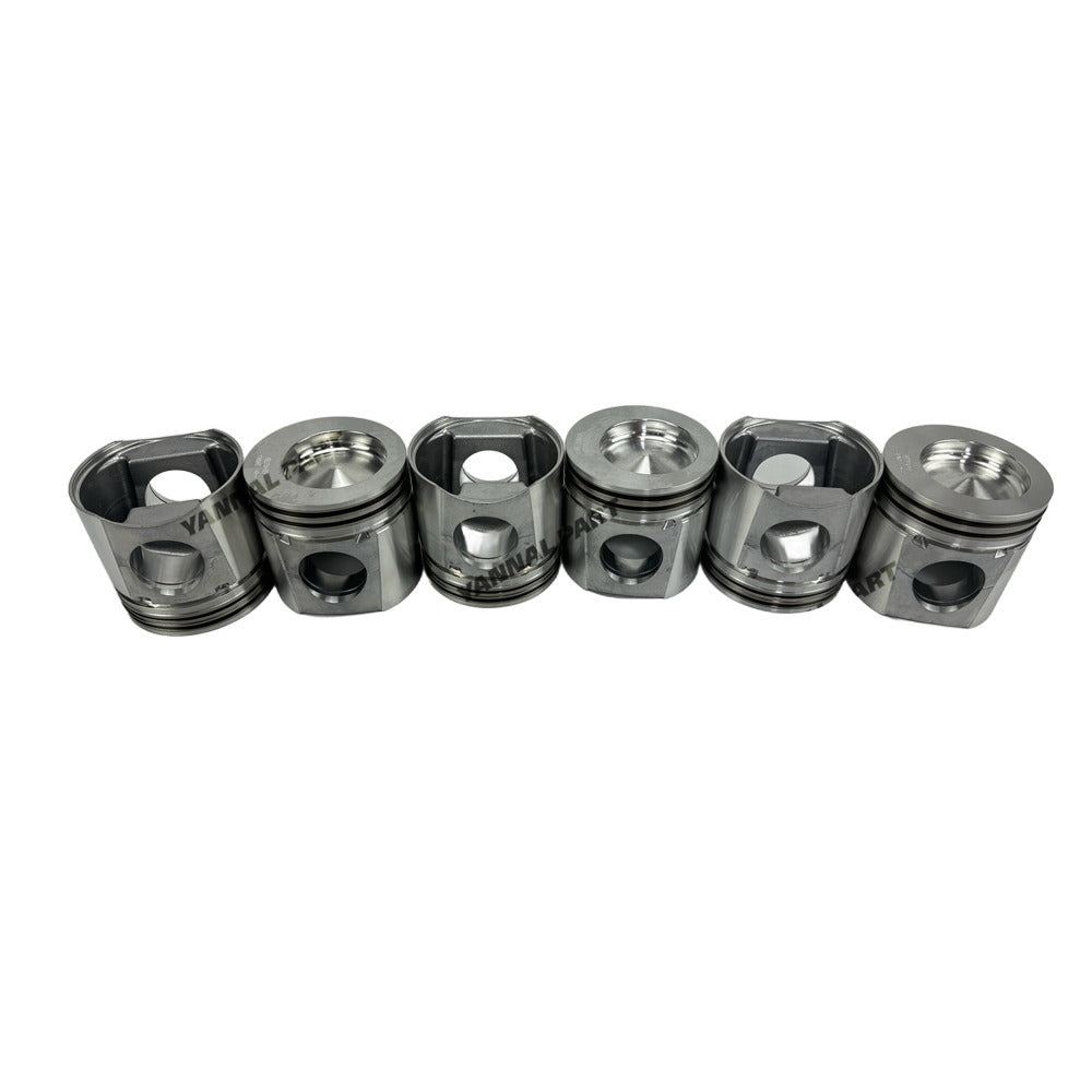 Piston Kit RE70689 Fit For John Deere 6081 Engine