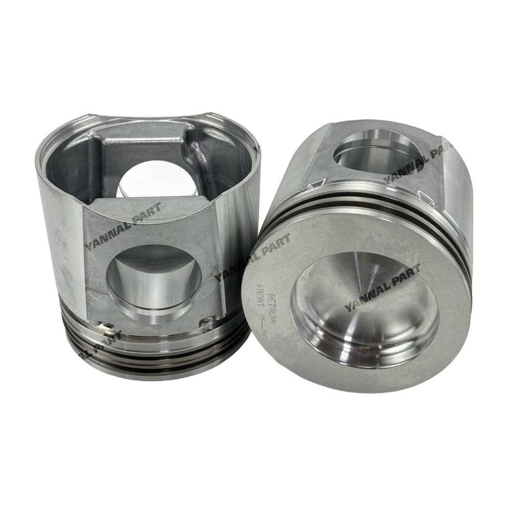 Piston Kit RE70689 Fit For John Deere 6081 Engine