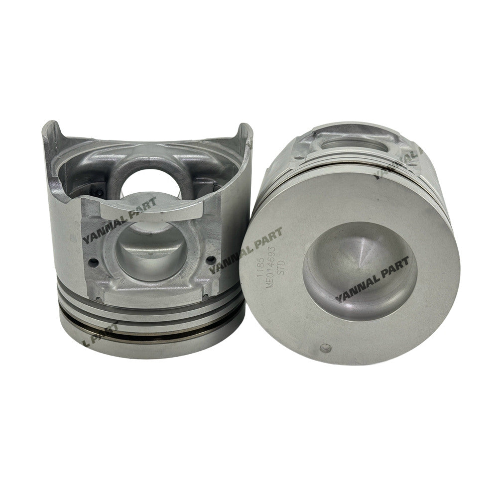 Piston Kit ME014693 Fit For Mitsubishi 4D35 Engine