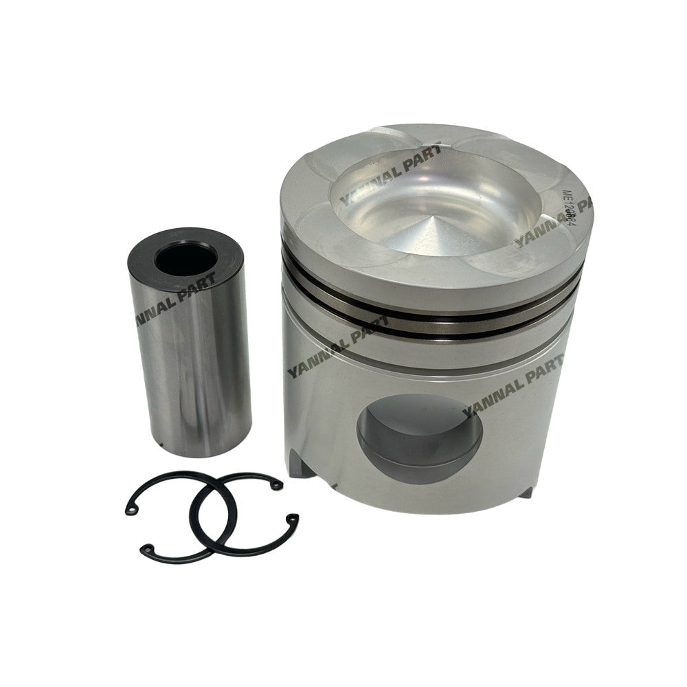 Piston Kit ME120684 ME120533 Fit For Mitsubishi 6D40 Engine
