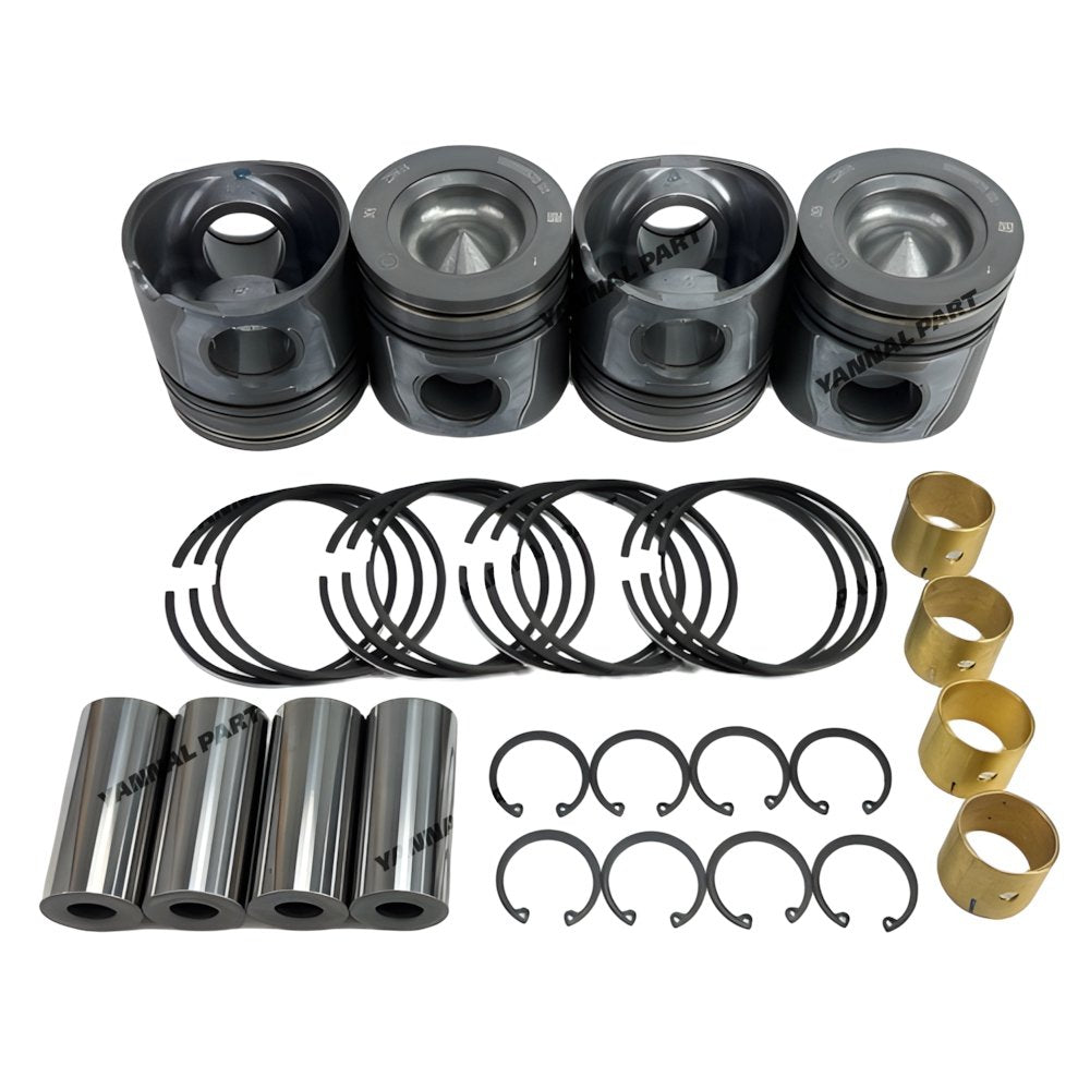 Piston Set With Rings S00000970+03 Fit For Shangchai SR14M-B6 Engine