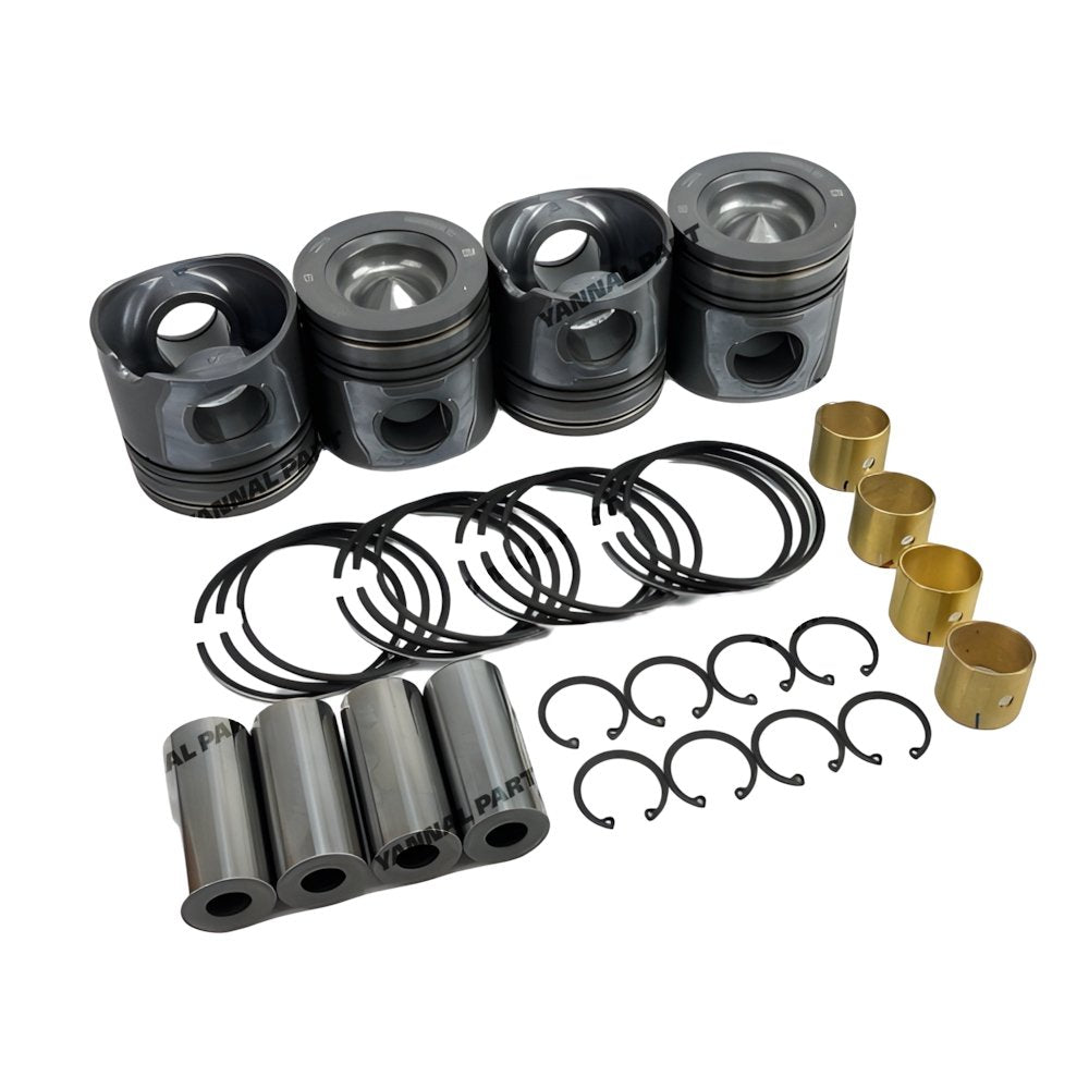 Piston Set With Rings S00000970+03 Fit For Shangchai SR14M-B6 Engine