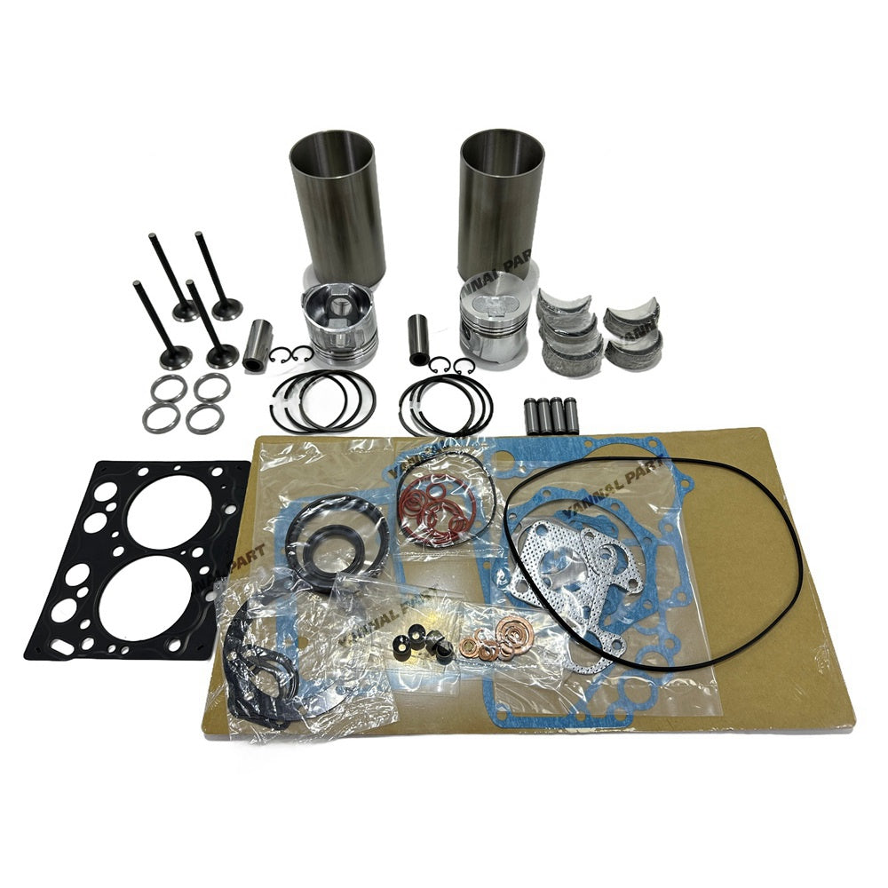 For Yanmar 2TN66 Overhaul Repair Kit Repair Part Gasket Piston Set