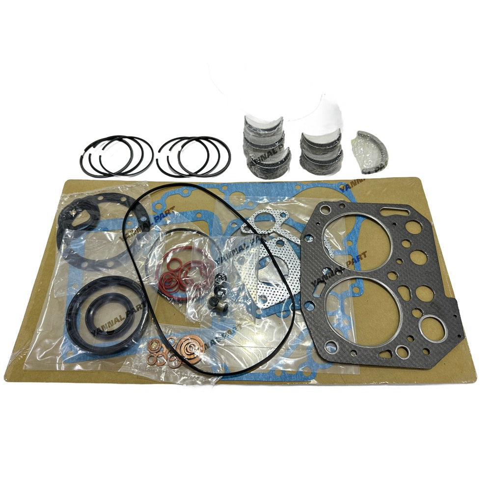 For Yanmar 2TNV70 Overhaul Re-ring Kit Repair Part Gasket Piston Set