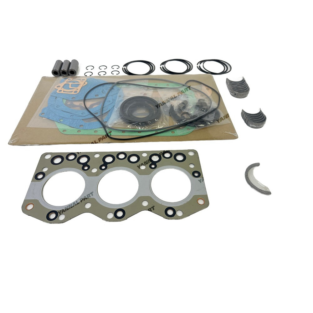 For Isuzu 3AE1 Overhaul Re-ring Kit Engine Part Gasket Piston Set