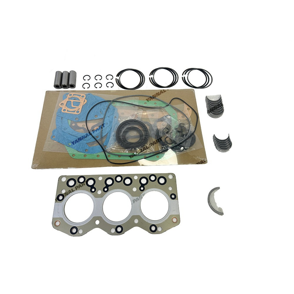 For Isuzu 3AE1 Overhaul Re-ring Kit Engine Part Gasket Piston Set