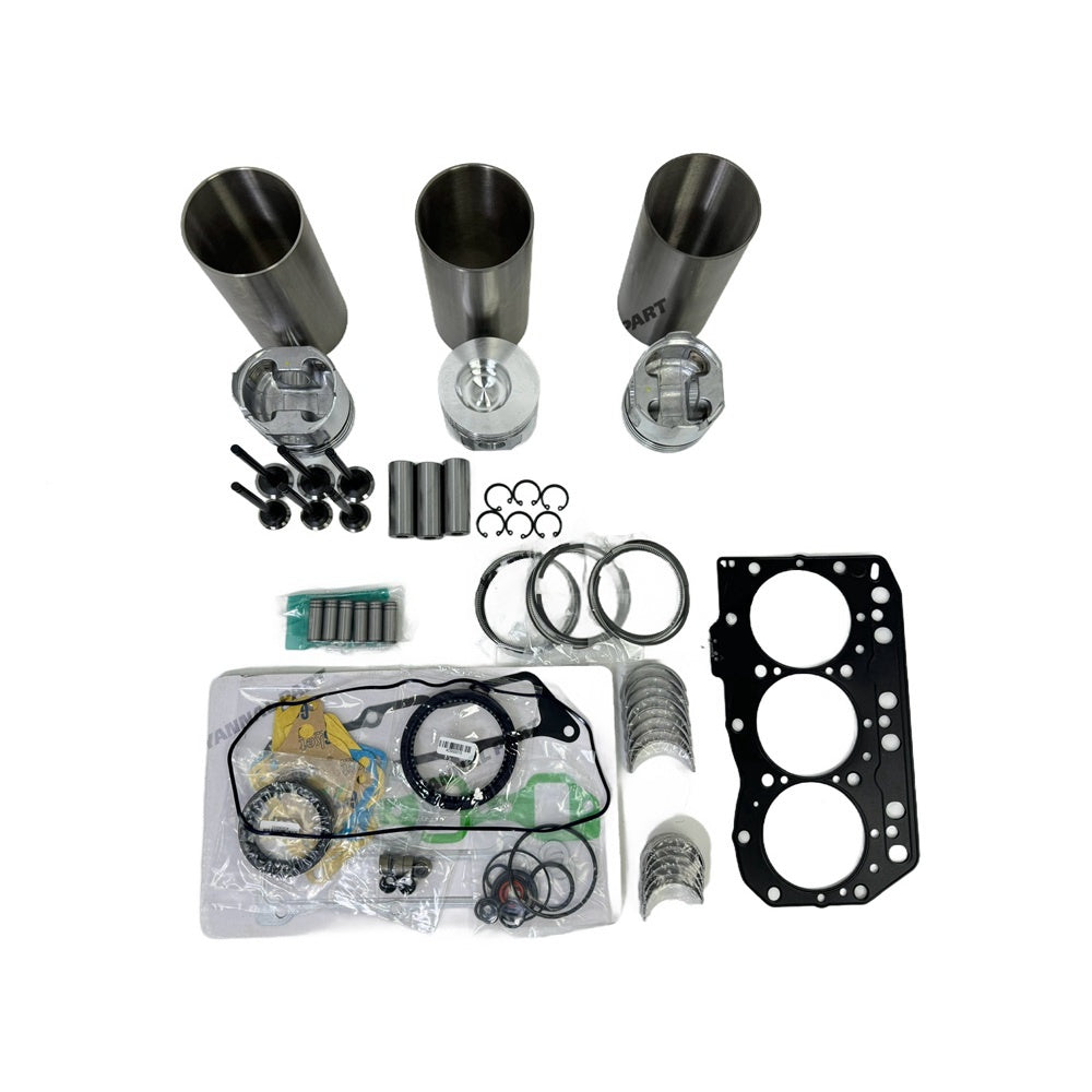 For Yanmar 3D82 Engine Overhaul Kit Repair Part Gasket Piston Set