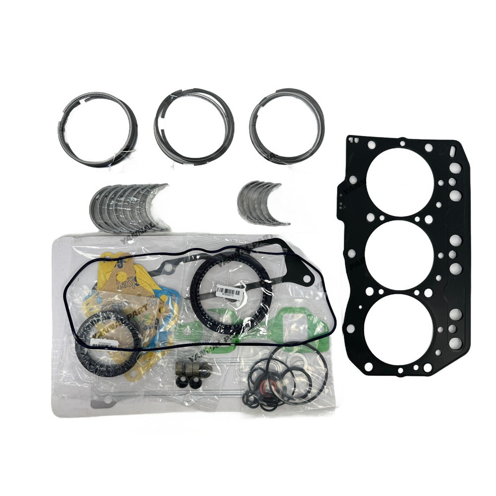 3D82 Overhaul Re-ring Kit For Yanmar Gasket Piston Set