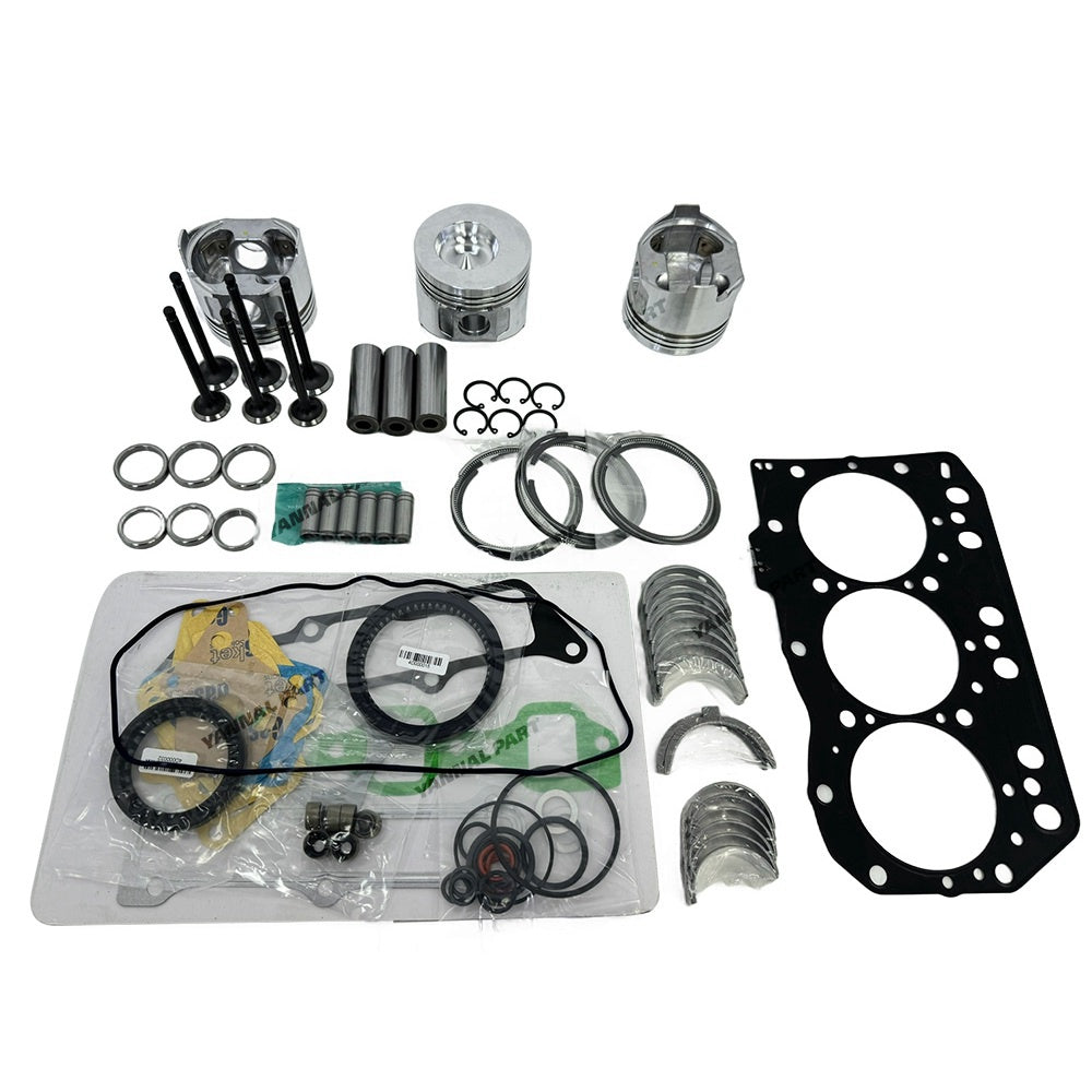 3D82AE-3 Overhaul Rebuild Kit For Komatsu Gasket Piston Set