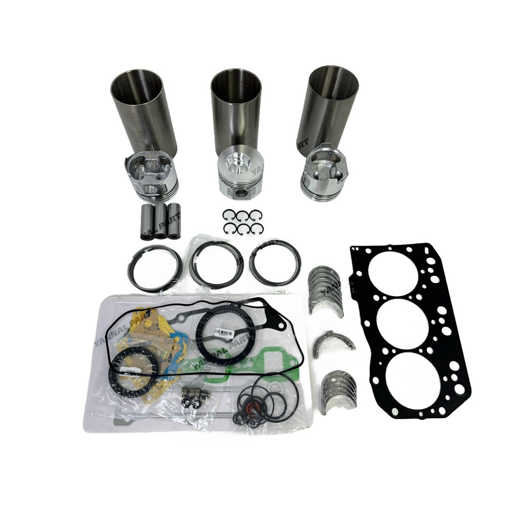 3TNE82 Overhaul Rebuild Kit For Yanmar Engine Kit Gasket Piston Set