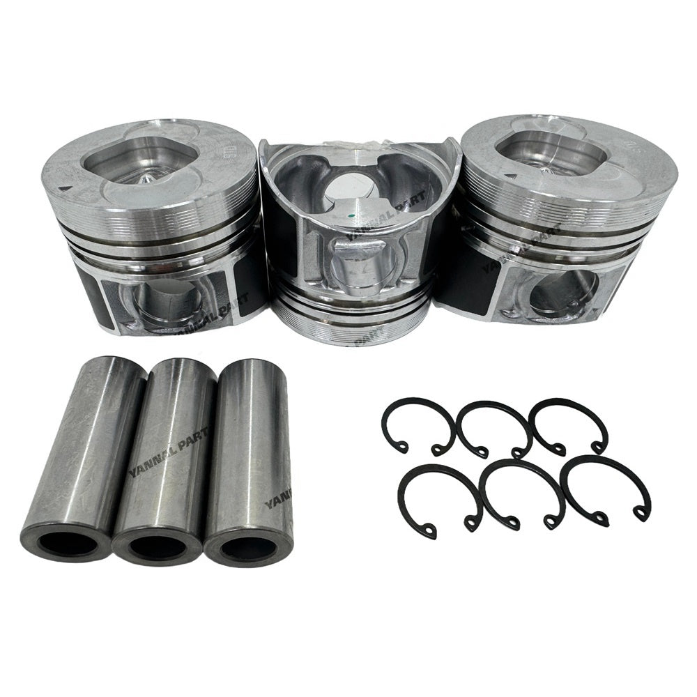 For Isuzu 3KC1 Overhaul Re-ring Kit Repair Part Gasket Piston Set