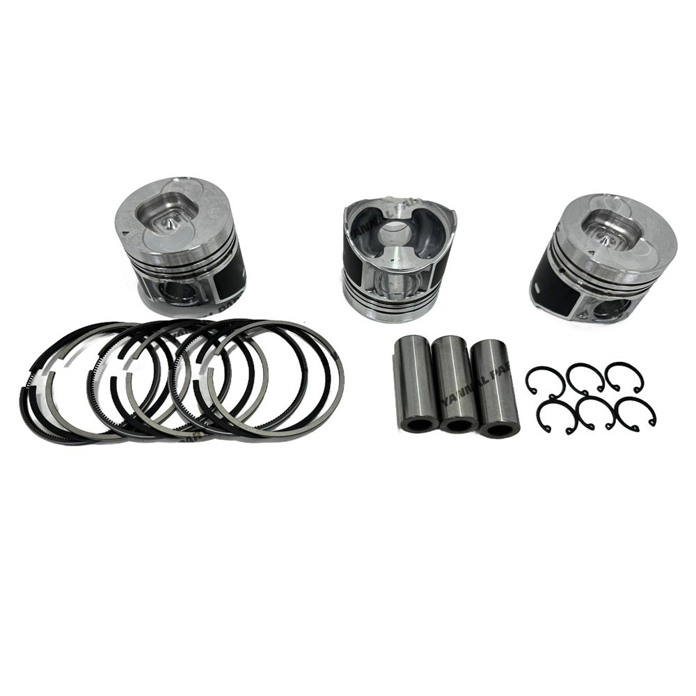 For Isuzu 3KC1 Overhaul Rebuild Kit Engine Part Engine Piston Ring Gasket