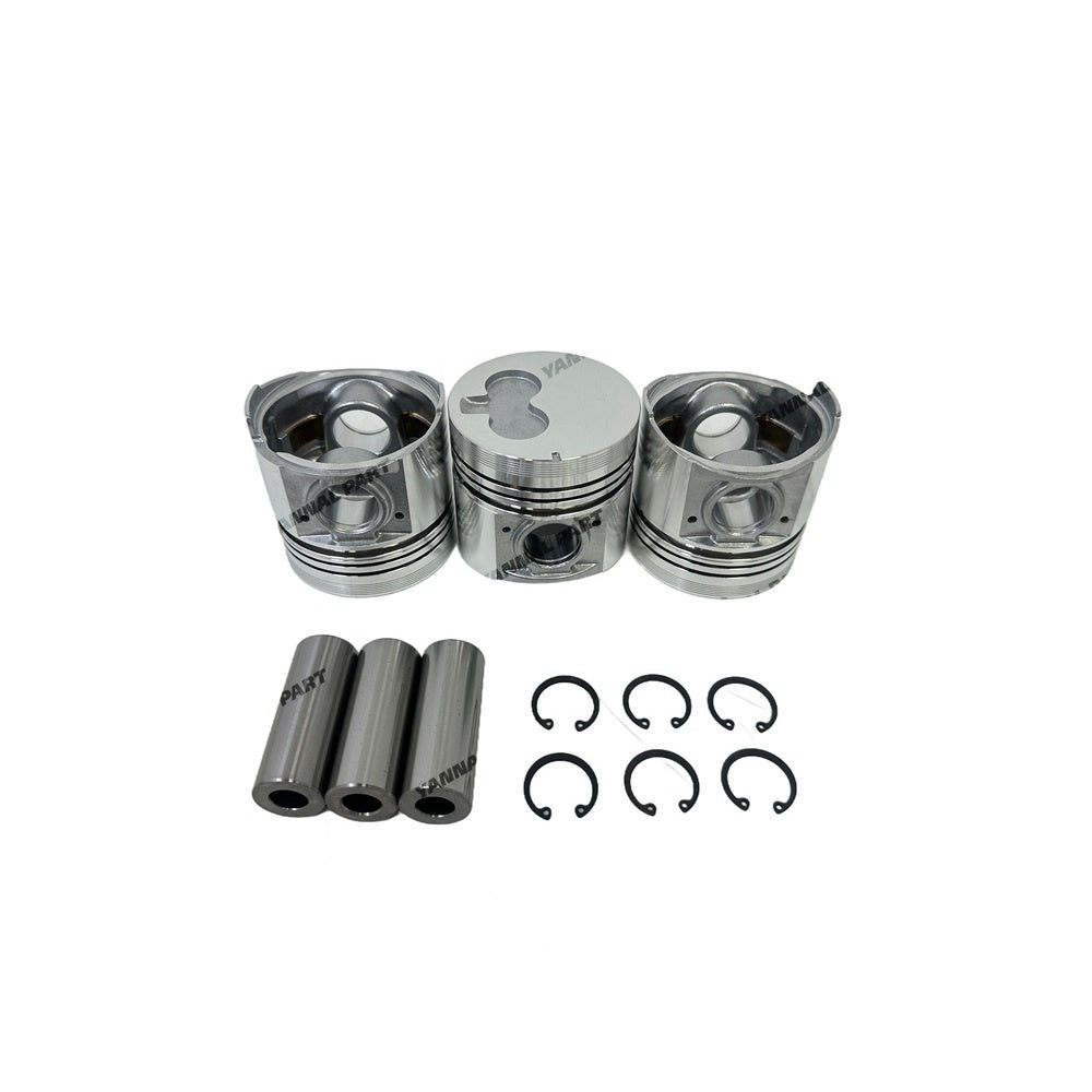 For Isuzu 3KR1 Piston Kit Repair Part Engine Rebuild Kit