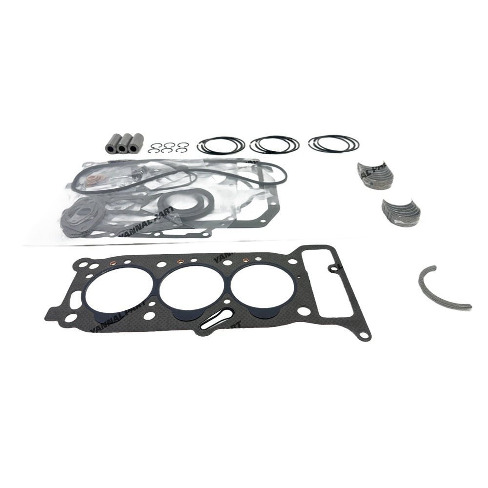 3KR2 Overhaul Re-ring Kit For Isuzu Engine Piston Ring Gasket Bearing