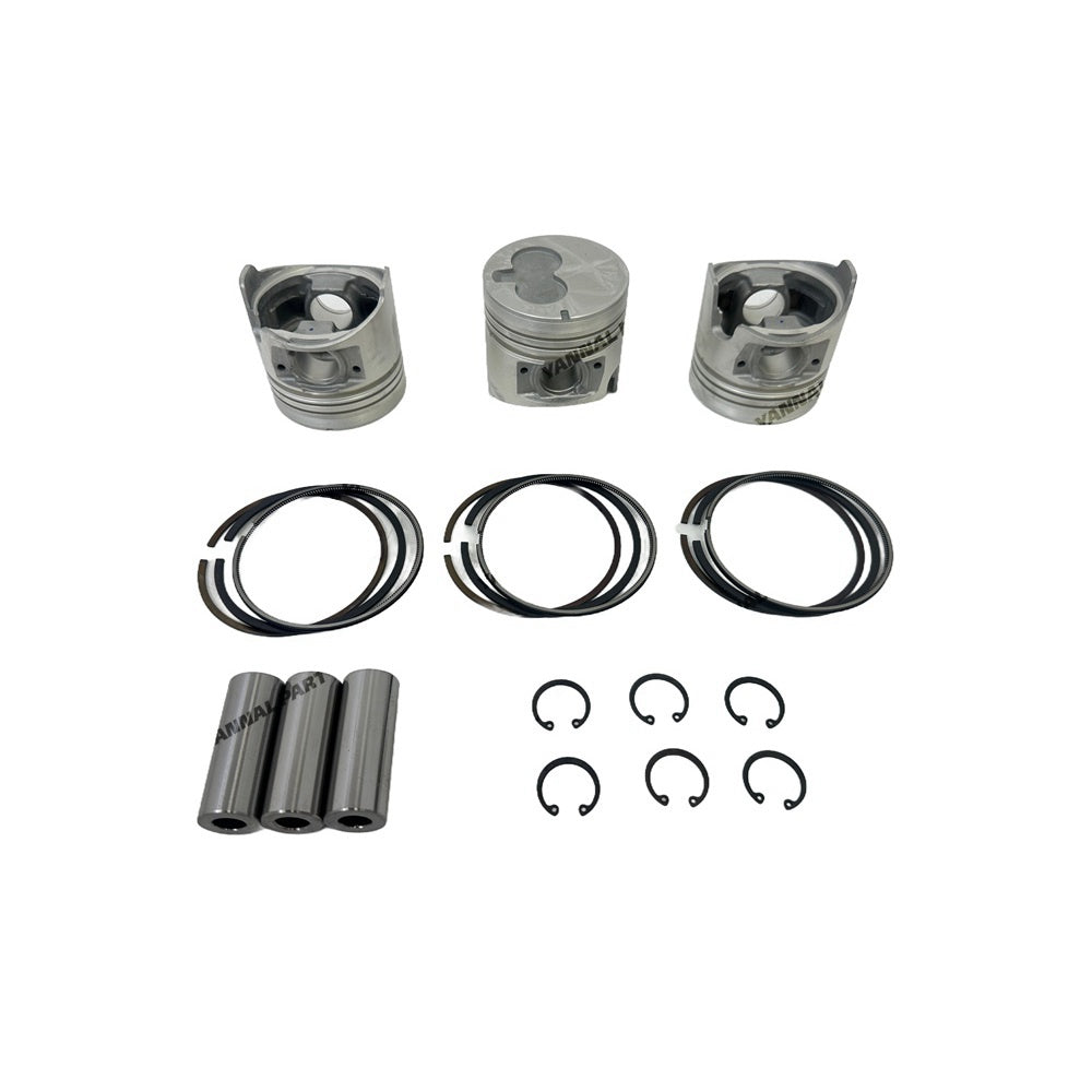 For Isuzu 3LD1 Piston Kit With Ring Set Repair Part