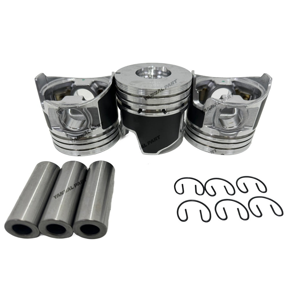 3LD2 Piston Kit W/ Ring Set For Isuzu Engine Kit