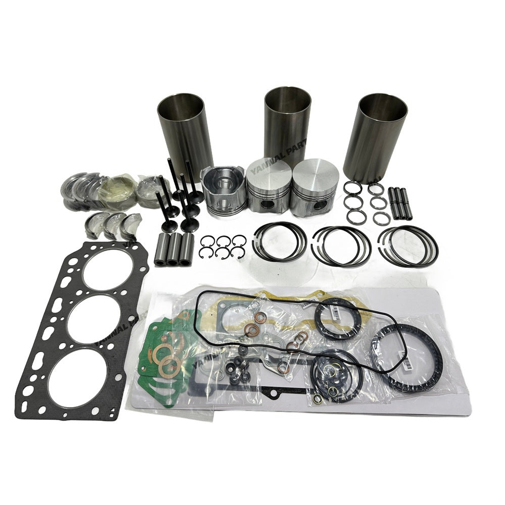 For Yanmar 3T84HL Overhaul Kit Engine Part Gasket Piston Set