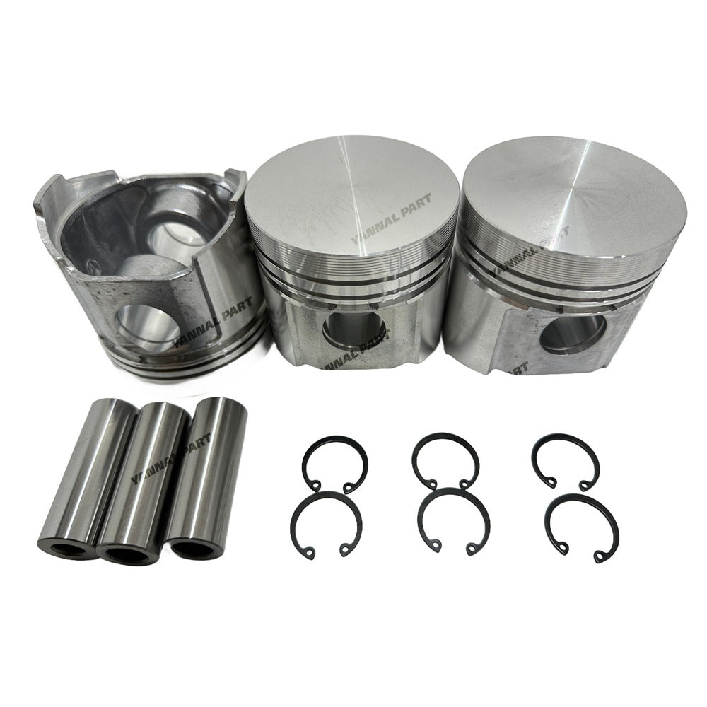 For Yanmar 3T84HL Overhaul Gasket Kit Repair Part Gasket Piston Set