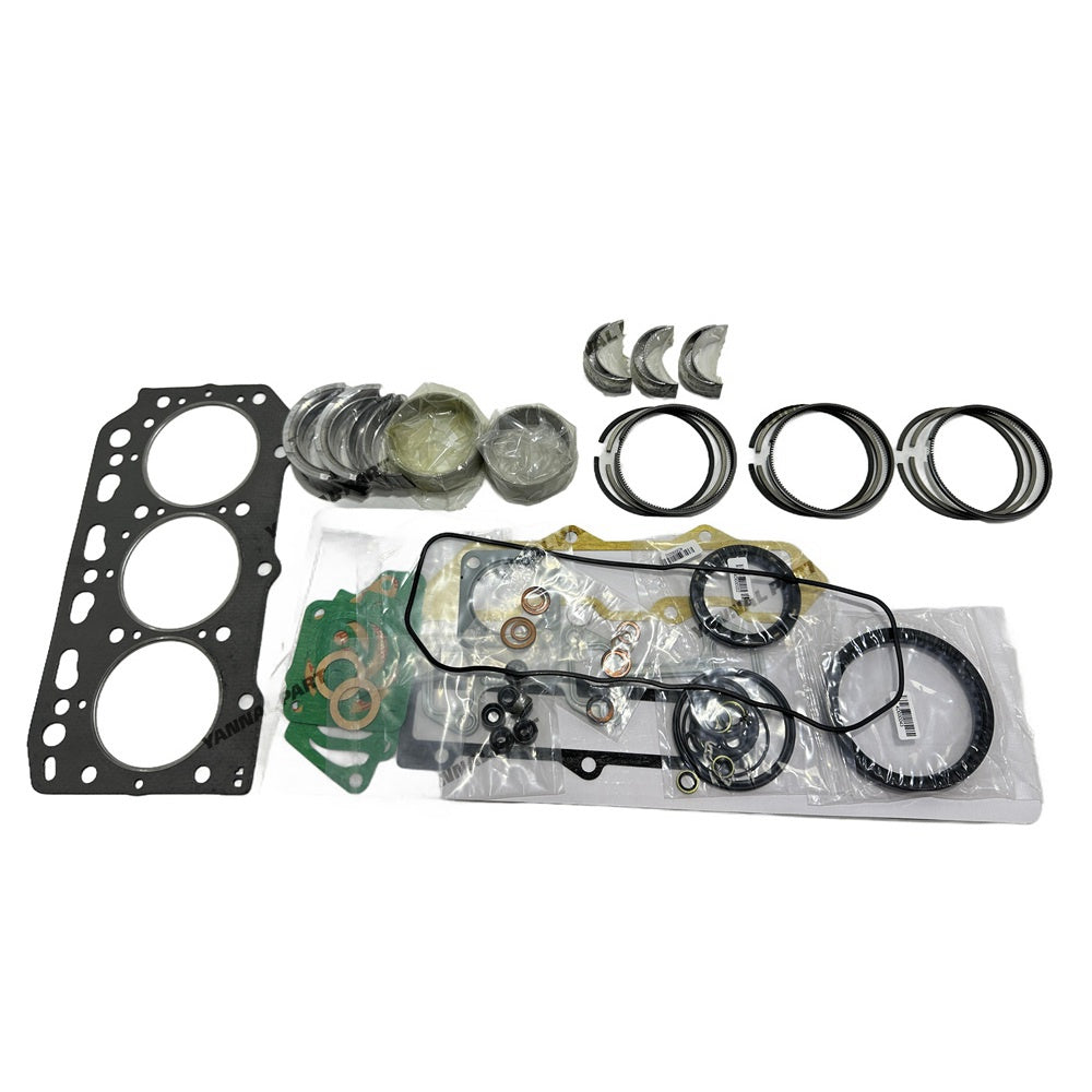 For Yanmar 3T84HL Overhaul Re-ring Kit Engine Part Engine Piston Ring Gasket