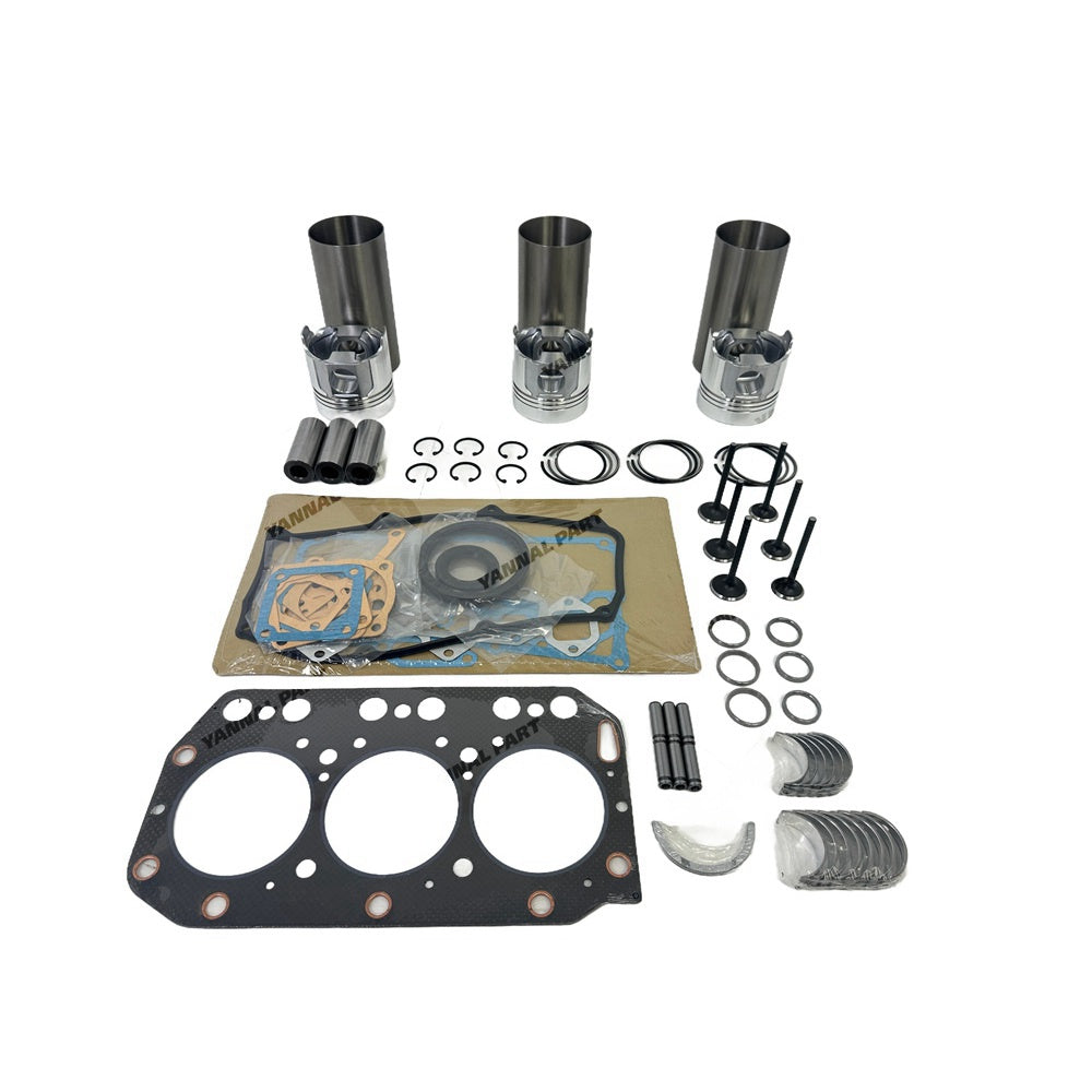 For Yanmar 3TN100 Engine Overhaul Kit Repair Part Gasket Piston Set