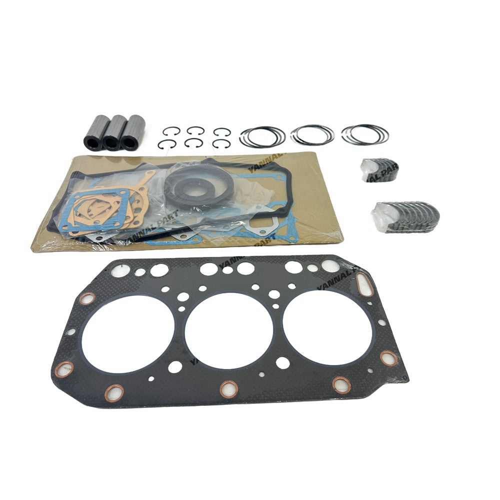 For Yanmar 3TN100 Overhaul Re-ring Kit Repair Part Engine Piston Ring Gasket