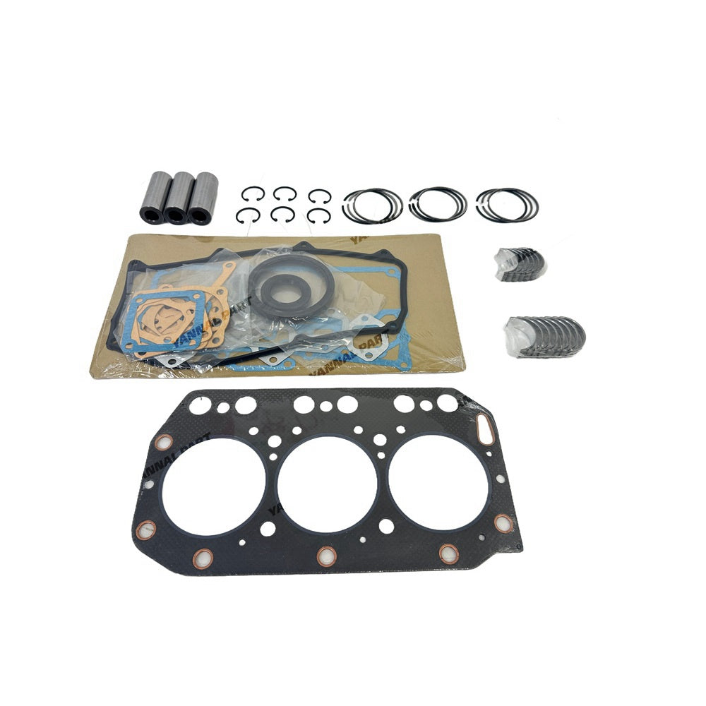 For Yanmar 3TN100 Overhaul Re-ring Kit Repair Part Engine Piston Ring Gasket