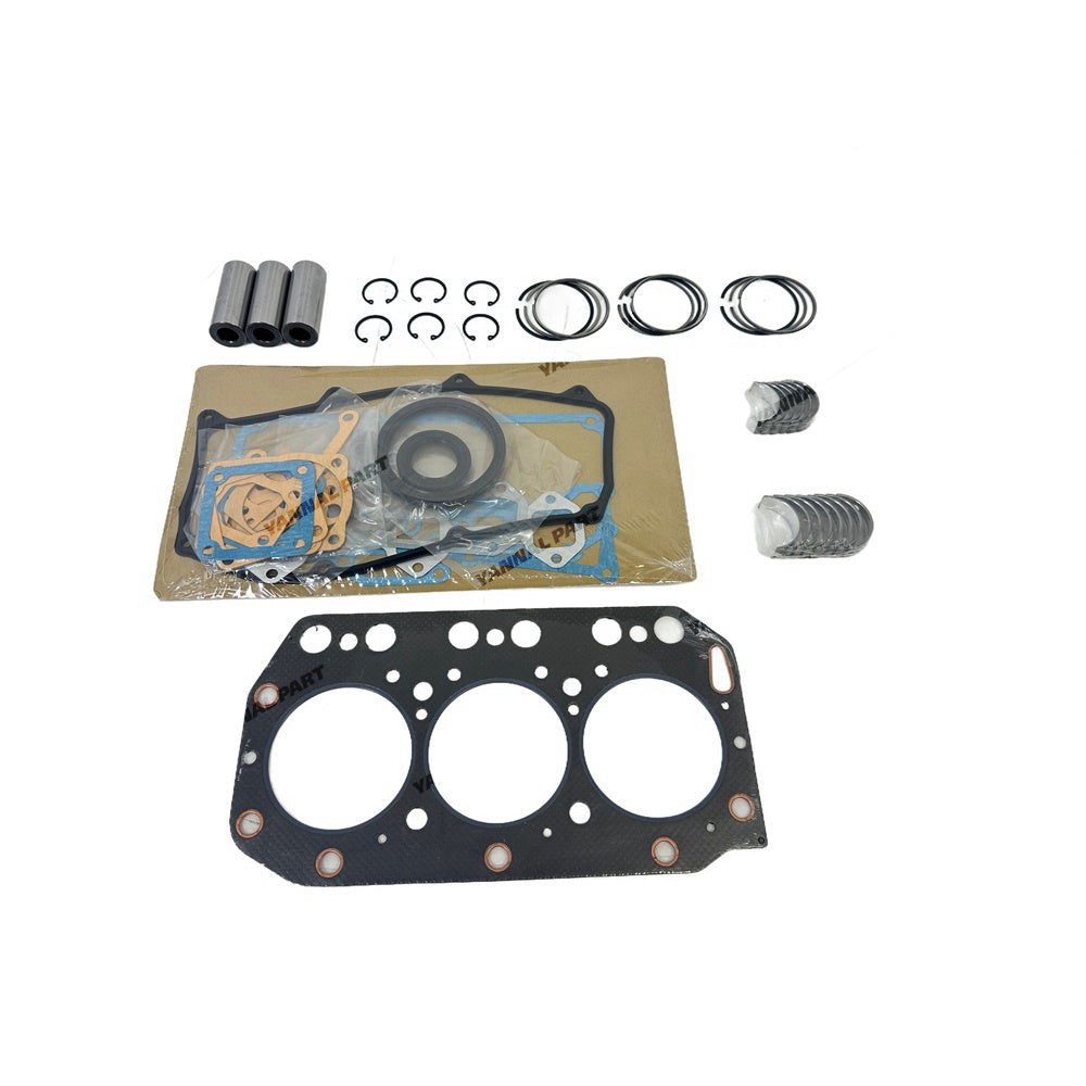 For Yanmar 3TN100 Overhaul Re-ring Kit Repair Part Engine Piston Ring Gasket