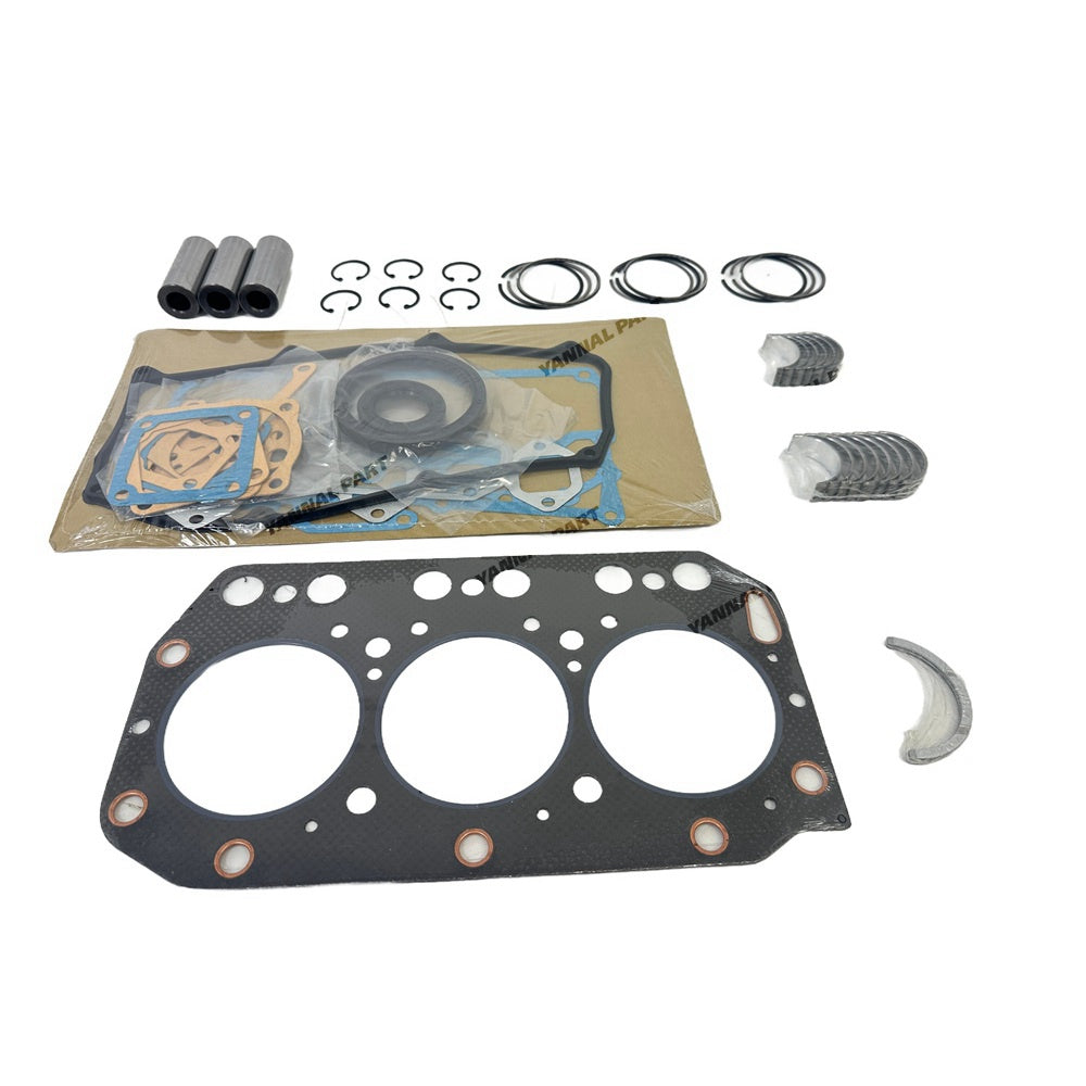 For Yanmar 3TN100 Overhaul Re-ring Kit Engine Part Gasket Piston Set