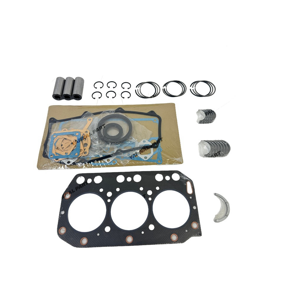 For Yanmar 3TN100 Overhaul Re-ring Kit Engine Part Gasket Piston Set