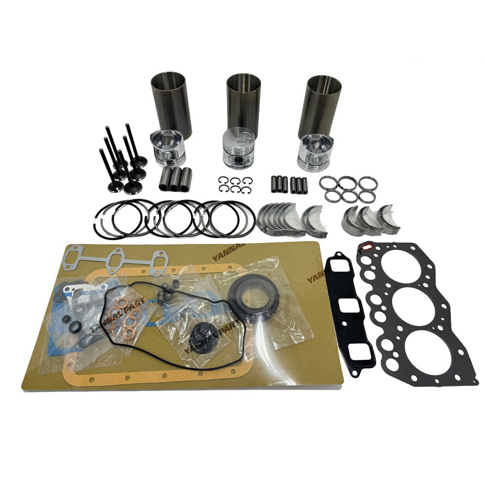 For Yanmar 3TN66 Overhaul Rebuild Kit Engine Part Engine Piston Ring Gasket