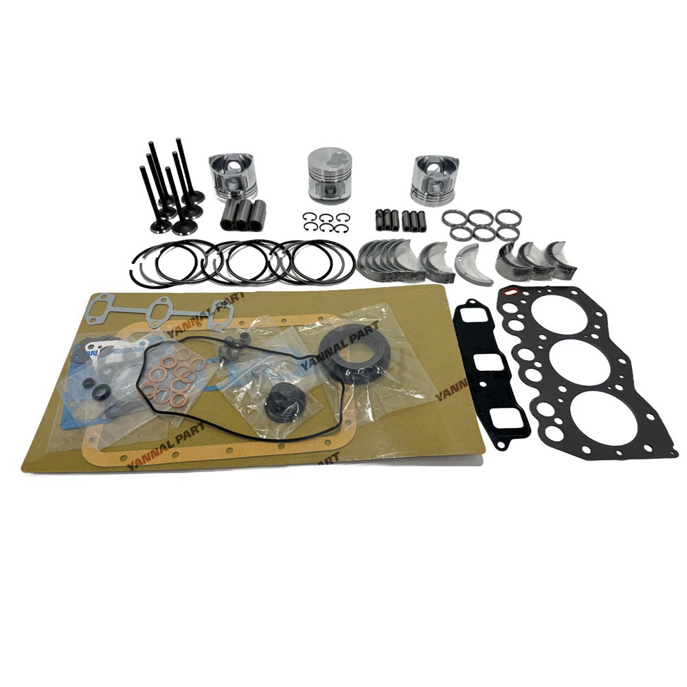 3TN66E Overhaul Gasket Kit For Yanmar Gasket Piston Set