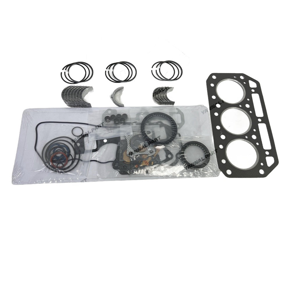 For Yanmar 3TN75 Overhaul Re-ring Kit Repair Part Gasket Piston Set