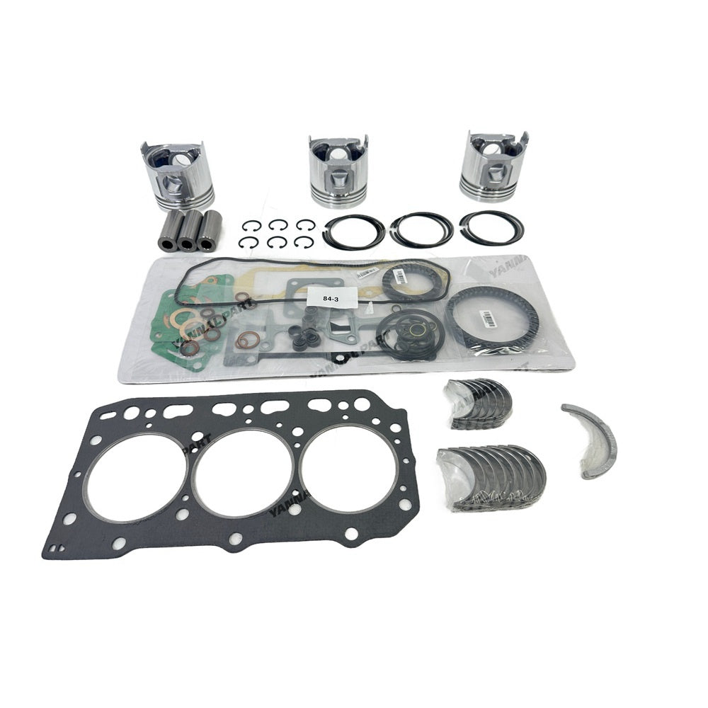 3TNE84 Overhaul Re-ring Kit For Yanmar Engine Kit Engine Piston Ring Gasket