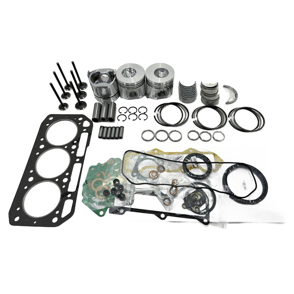 3TNE84 Overhaul Repair Kit For Yanmar Gasket Piston Set