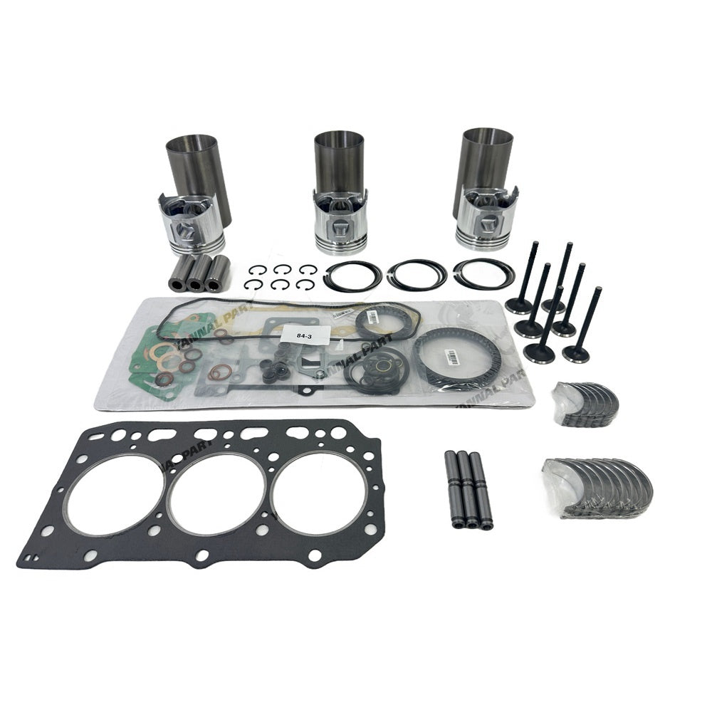 3TNV84 Overhaul Rebuild Kit For Yanmar Engine Piston Ring Gasket Bearing