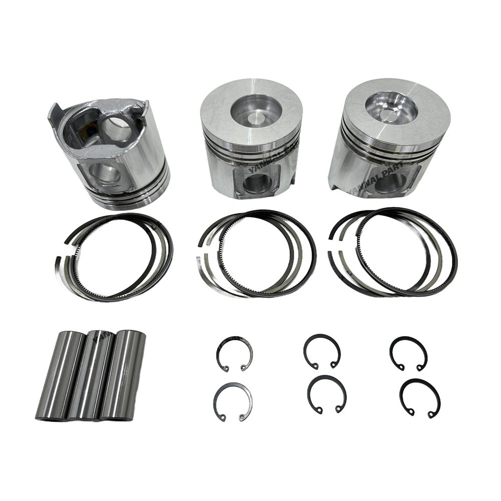 3TNV84 Piston Kit With Ring Set For Yanmar Engine Repair Kit