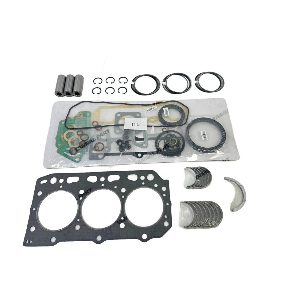 3TNV84 Overhaul Re-ring Kit For Yanmar Gasket Piston Set