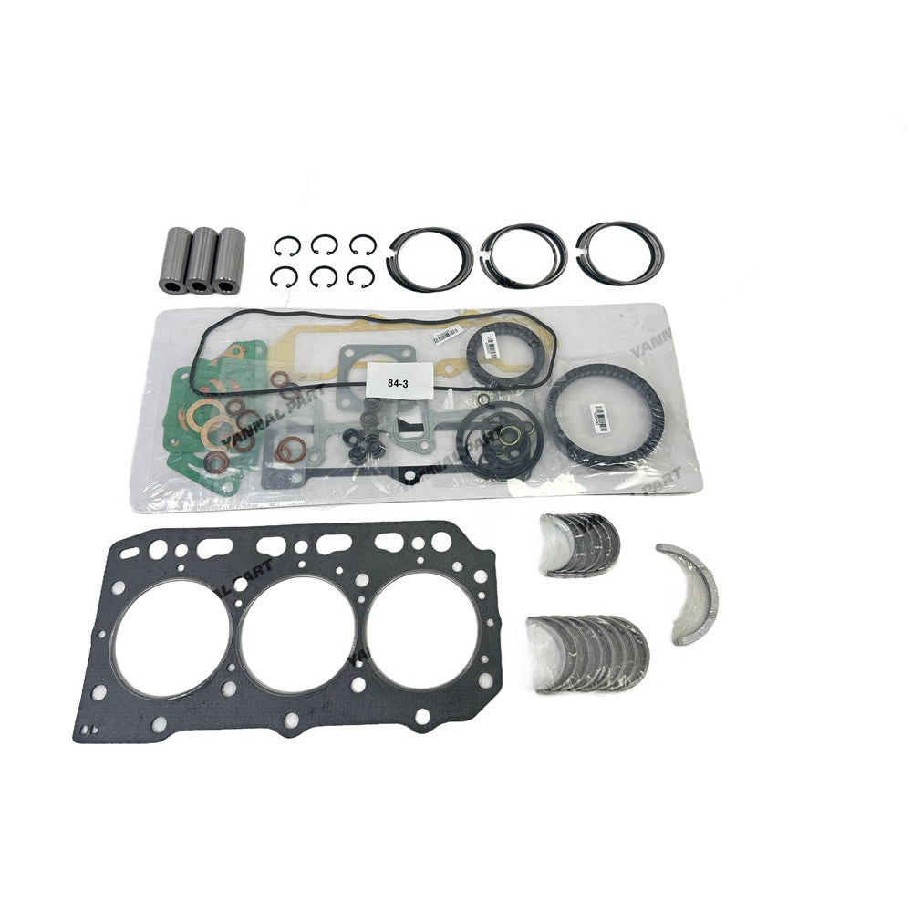 3TNV84 Overhaul Re-ring Kit For Yanmar Gasket Piston Set