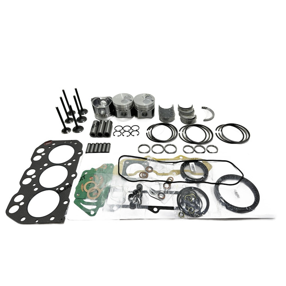 For Yanmar 3TNA72 Overhaul Kit Engine Part Engine Piston Ring Gasket Bearing