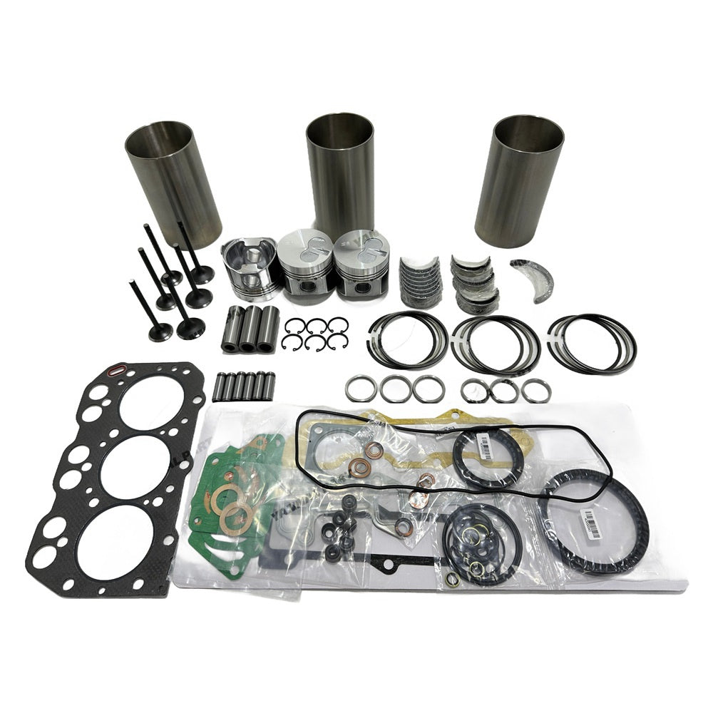 For Yanmar 3YM20 Overhaul Kit Repair Part Engine Piston Ring Gasket Bearing