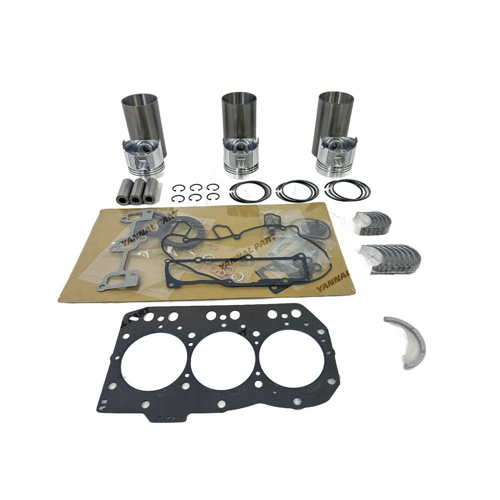 For Yanmar 3TNC80 Engine Rebuild Kit Repair Part Piston Ring Gasket Bearing