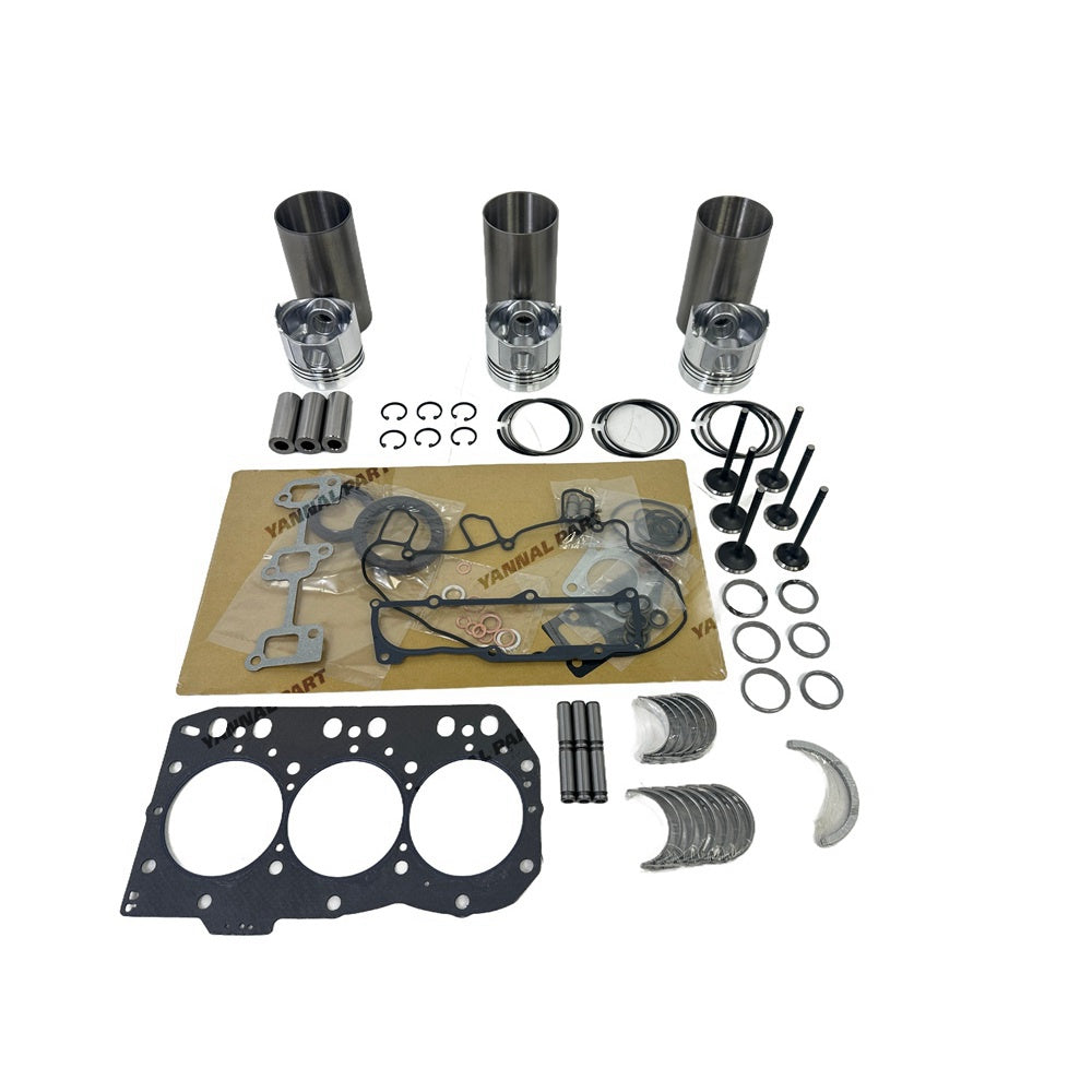 For Yanmar 3TNC80 Engine Repair Kit Engine Part Gasket Piston Set