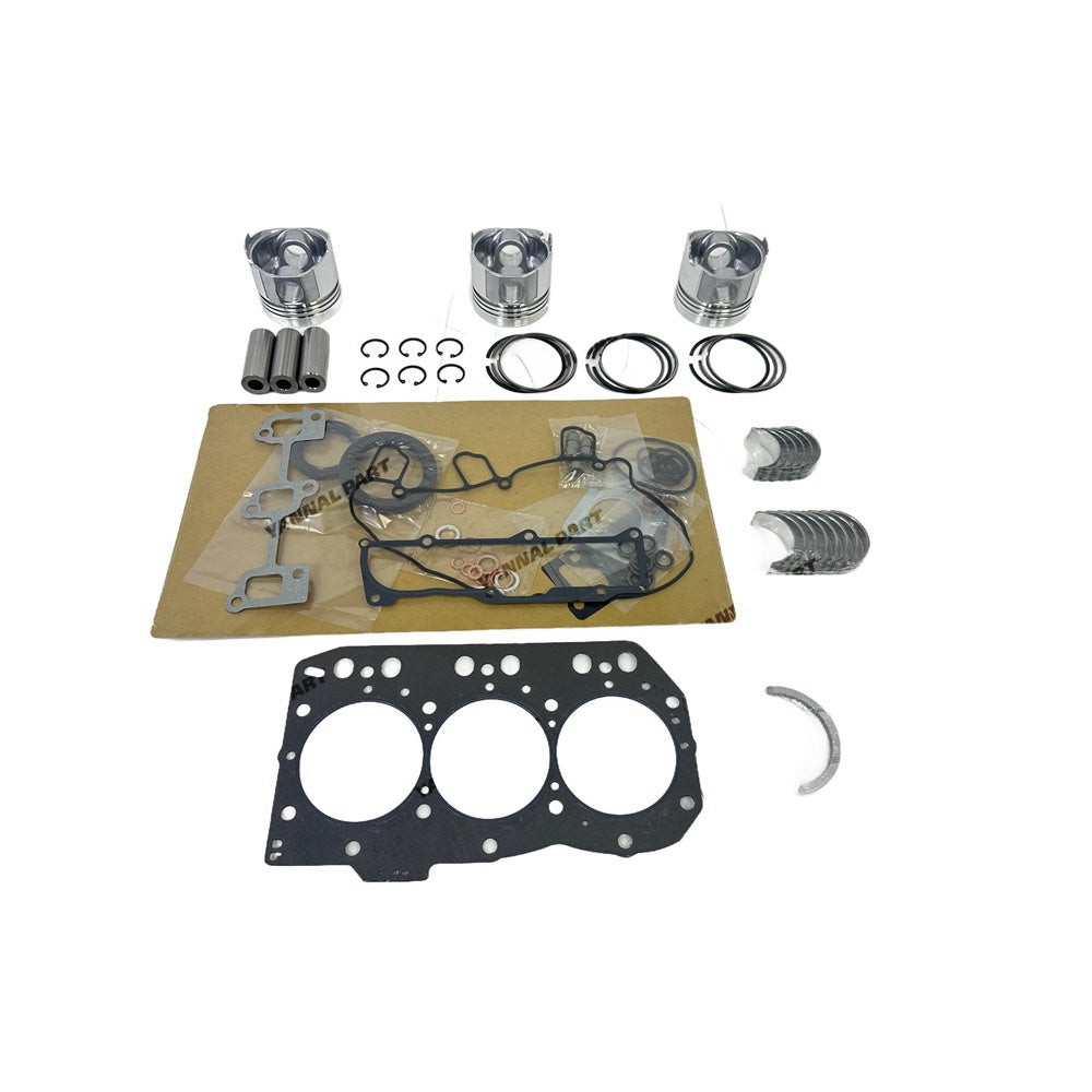 For Yanmar 3TNC80 Overhaul Re-ring Kit Repair Part Gasket Piston Set