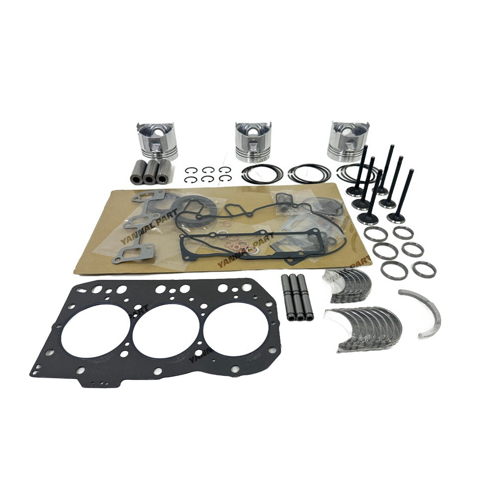 For Yanmar 3TNC80 Overhaul Repair Kit Engine Part Engine Piston Ring Gasket