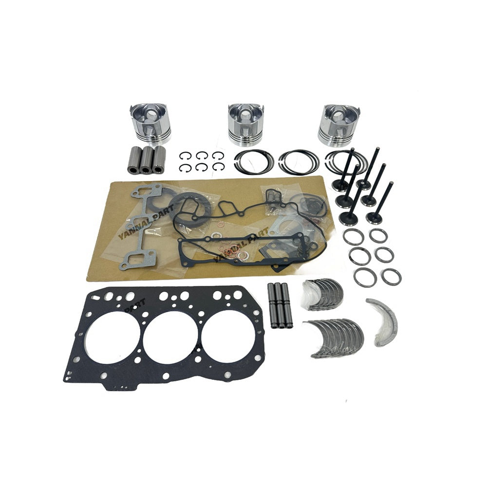 For Yanmar 3TNC80 Overhaul Repair Kit Engine Part Engine Piston Ring Gasket