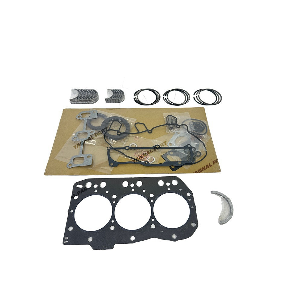 3TNC80 Overhaul Re-ring Kit For Yanmar Engine Piston Ring Gasket Bearing