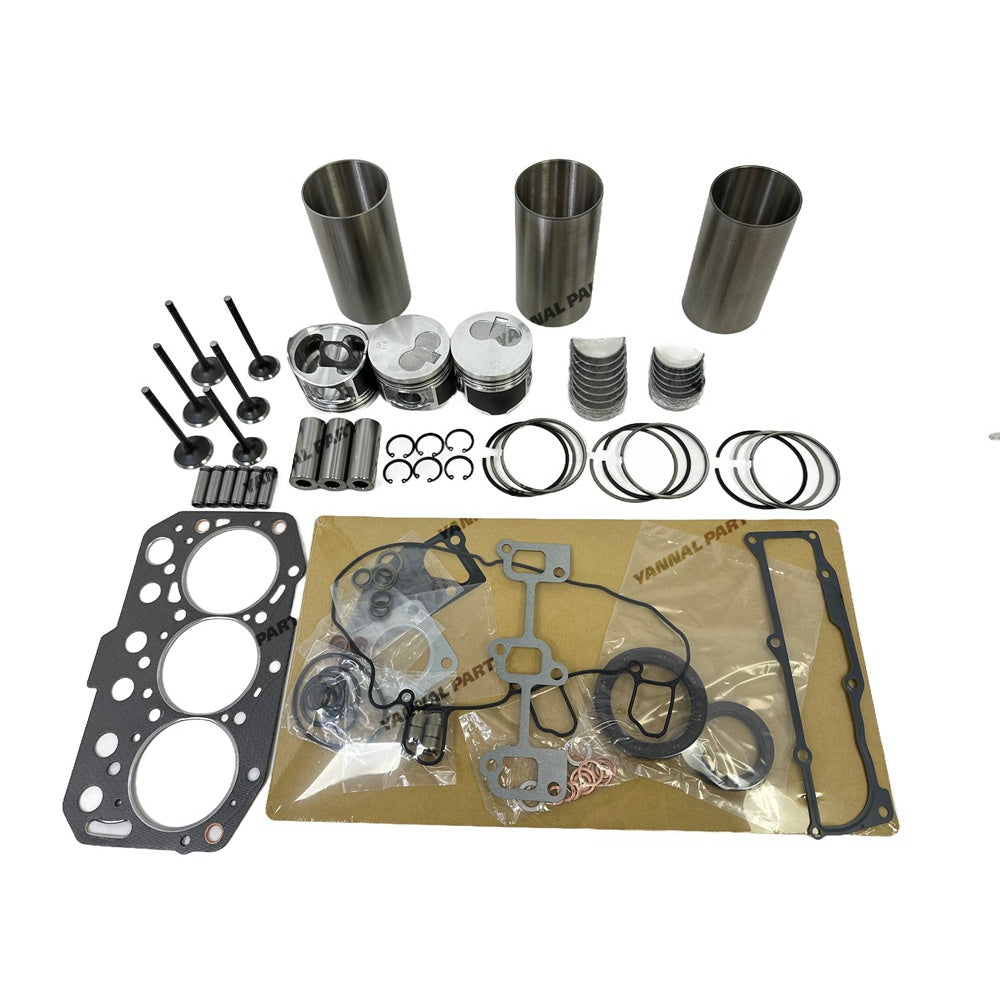 For Yanmar 3TNM74 Engine Overhaul Rebuild Kit Engine Part Gasket Piston Set