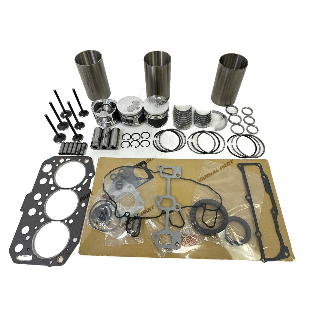 For Yanmar 3TNM74 Overhaul Rebuild Kit Repair Part Engine Piston Ring Gasket