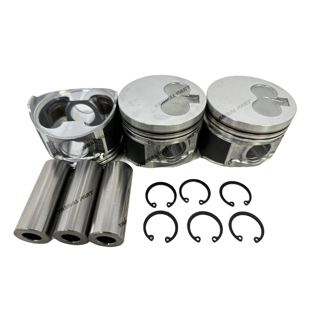 For Yanmar 3TNM74 Piston Kit & Ring Engine Part Rebuild Parts