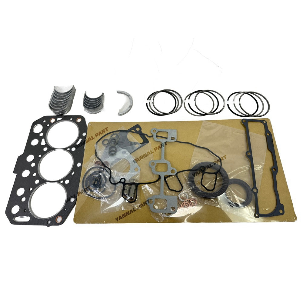 For Yanmar 3TNM74 Overhaul Re-ring Kit Engine Part Engine Piston Ring Gasket